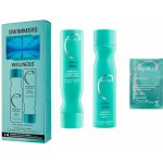 Malibu Swimmers Wellness Collection šampon 266 ml + kondicionér 266 ml + wellness sáčky 4 kusy dárková sada – Zbozi.Blesk.cz