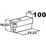 izolační kryt konektorů T pro 2ks dutinek 6,3mm | Zboží Auto