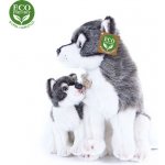 Rappa vlk s mládětem sedící 27 cm – Zboží Dáma