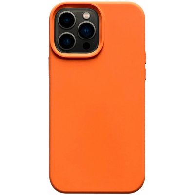 Er Power Silikonový kryt Carneval Snap pro iPhone 14 Pro s MagSafe - oranžová ERCSIP14PMGLQ-YL – Zboží Mobilmania
