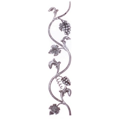 UMAKOV Rozeta kovaná,květ list, plot,brána,zábradlí 800x1, F/44-800