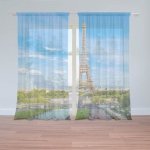 Sablio Záclony Eiffel Tower 5: 2ks 150x250cm – Hledejceny.cz