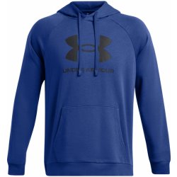 Under Armour UA Rival Fleece logo HD 1379758-432 modrá