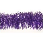EverGreen Vánoční fóliový řetěz laser úzký, 6vrstvý, fialová, pr. 9 cm, 200 cm – Hledejceny.cz