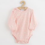 Kojenecké celorozepínací body New Baby Classic II medvídek bílý – Zboží Dáma