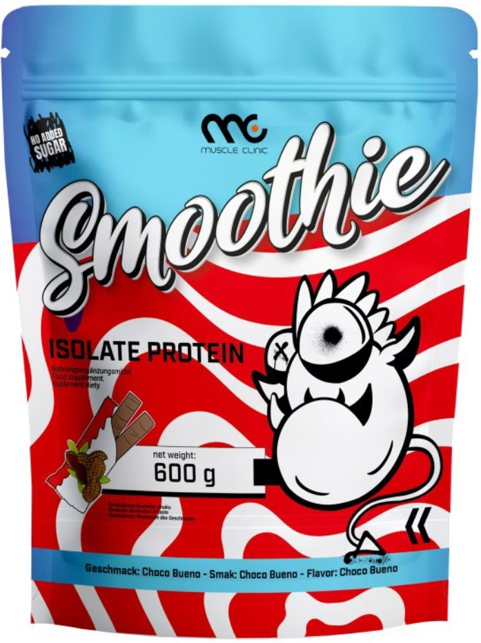 MuscleClinic Smoothie Whey Isolate 600 g