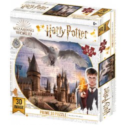 CubicFun 3D puzzle Harry Potter Bradavice a Hedvika 300 ks