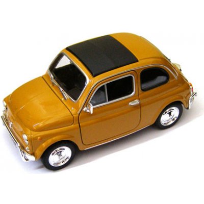 Welly Auto FIAT NOUVA 500 bílá 1:24