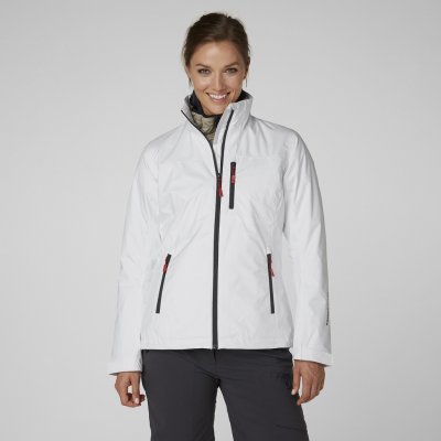 Helly Hansen W Crew Hooded jacket white – Zboží Mobilmania