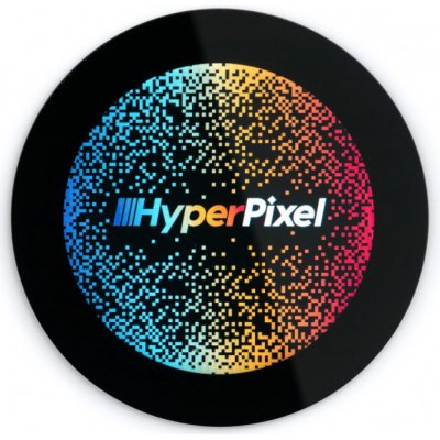 HyperPixel 2,1" IPS LCD kulatý displej, 480x480, GPIO, DPI, dotykový, kapacitní Pimoroni – Zboží Živě