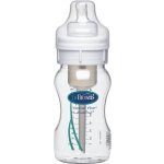 Dr. Brown´s kojenecká láhev široké hrdlo transparentní 240 ml – Zboží Dáma