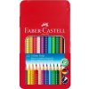 pastelky Faber-Castell Grip 2001 plechová krabička 12 ks