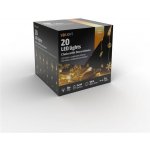 Solight LED řetěz s ozdobnými přívěšky 20LED 60x mini dekorace 2m 2x AA 1V235 – Hledejceny.cz
