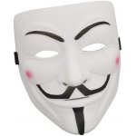 Fiestas Guirca Plastová maska ANONYMOUS VENDETA Halloween – Sleviste.cz