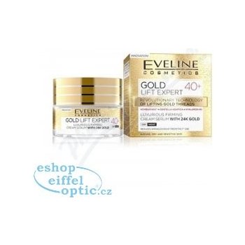 Eveline Cosmetics Gold Lift Expert luxusní zpevňující krém -sérum 40+ 50 ml