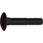 Vratový šroub bez matice DIN603 4.6 M6x60, pozink černý (200 ks) – Hledejceny.cz