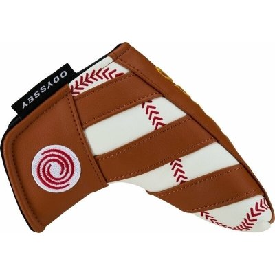 Odyssey Baseball Headcover bílo/hnědý – Zboží Mobilmania