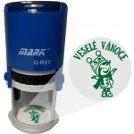 Mark Samonamáčecí razítko Veselé Vánoce 007 bez barvy 32mm – Sleviste.cz