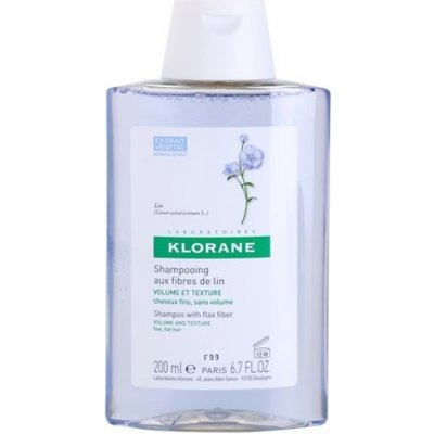 Klorane šampon pro objem a tvar Lin 200 ml – Zboží Mobilmania