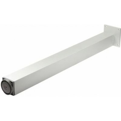 Stolová noha výška 820mm 60x60mm s regulací eloxovaný hliník – Zboží Mobilmania
