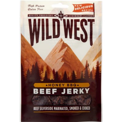 Wild West Honey BBQ Beef Jerky 25 g – Zboží Dáma