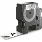 Dymo bílý tisk/černý podklad, 7m, 12mm, S0720610 – Zboží Dáma