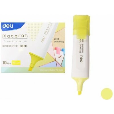 Deli ES621S pastel žlutý – Zboží Živě