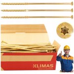 Vruty do dřeva 10x200mm 25 ks TORX tesařské zápustné Klimas WKCS – Hledejceny.cz