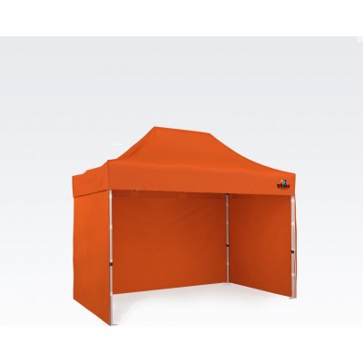Brimo Nůžkový stan 2 x 3 m oranžový S. Alu – Hledejceny.cz