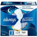 Always Infinity Night velikost 3 vložky s křidélky 10 ks – Zboží Mobilmania