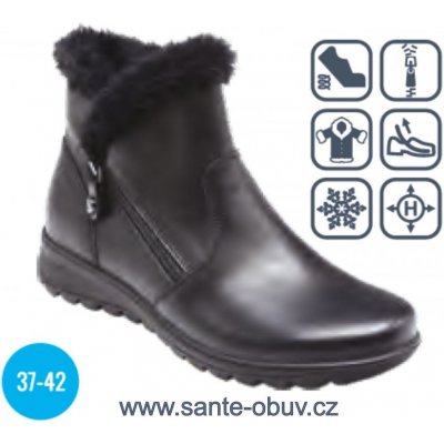 Santé IC/256180 zimní obuv černá – Zbozi.Blesk.cz