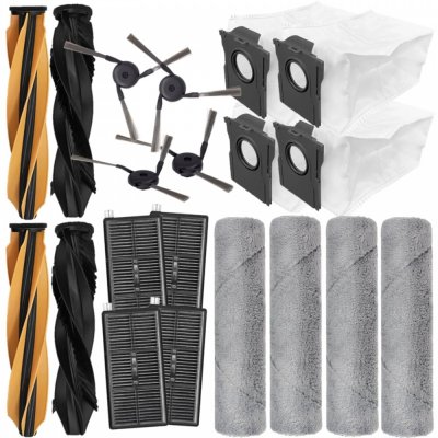 ElektroSkalka Dreame Auqua10 Track Ultra/Pro hepa filtry a mopovací textilie a kartáče a sáčky 20 ks – Zboží Dáma