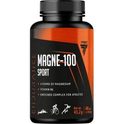 Trec Nutrition TREC ENDURANCE Magne-100 Sport 60 kapslí – Hledejceny.cz