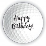 Callaway Supersoft bílé Happy Birthday 3 ks – Sleviste.cz
