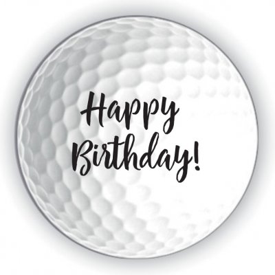 Callaway Supersoft bílé Happy Birthday 3 ks – Sleviste.cz