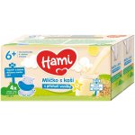 Hami Mlíčko s kaší s příchutí vanilky 4 x 250ml – Zboží Dáma