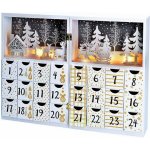 Solight LED Adventní kalendář kniha 40 x 30 cm – Zboží Dáma