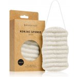 BrushArt Home Salon Konjac sponge jemná exfoliační houbička na tělo Natural – Zboží Dáma