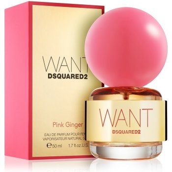 Dsquared2 Want Pink Ginger parfémovaná voda dámská 30 ml