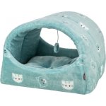 Trixie 36847 Mimi Plyšová kukaň s hračkou 42 x 35 x 35 cm – Zboží Mobilmania