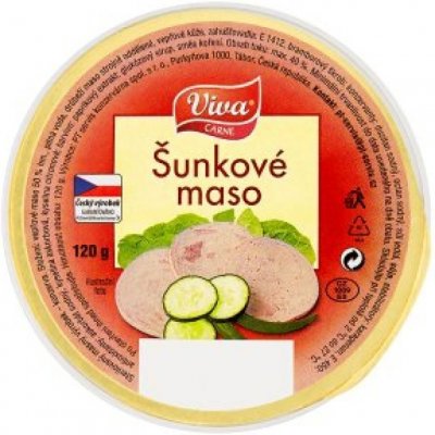 Viva šunkové maso 120 g – Zboží Dáma