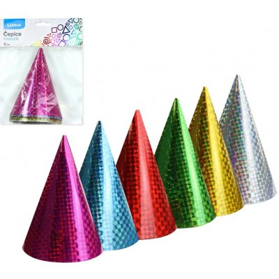 LUMA trading s.r.o. Čepice 15cm 6ks LASER LUMA – Zboží Mobilmania