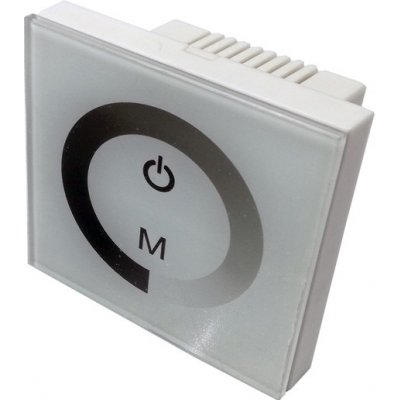 Dotykový stmívač pro LED pásky, bílý, 12V/24V