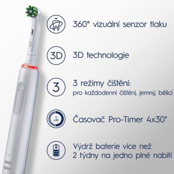 Oral-B Pro 3 3500 Sensitive Clean White