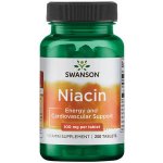 Swanson Niacin 100 mg x 250 tablet – Hledejceny.cz