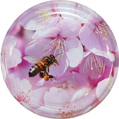JaHan Víčko na sklenici TO 82 - růžový květ - HO11 – Zboží Mobilmania