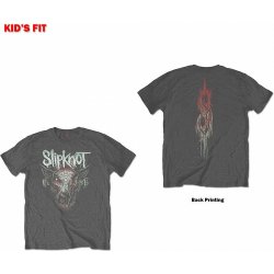 Slipknot tričko, Infected Goat BP Grey, dětské