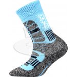VoXX Traction Dětské sportovní froté termo ponožky dětská světle modrá vhodné na treking a horskou turistiku – Zboží Dáma