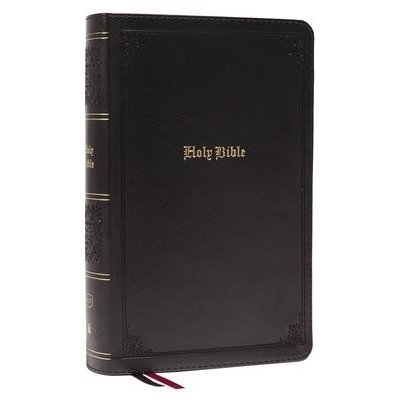Kjv, Personal Size Large Print Single-Column Reference Bible, Leathersoft, Black, Red Letter, Thumb Indexed, Comfort Print: Holy Bible, King James Ver Thomas NelsonImitation Leather