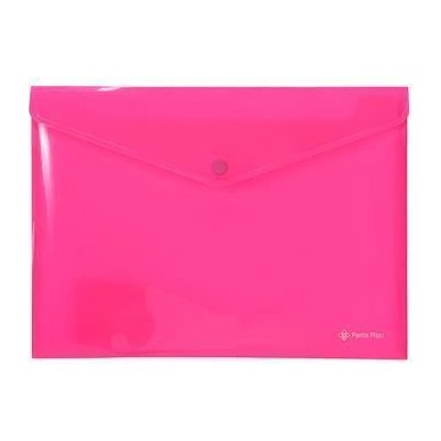 PANTA PLAST Desky s drukem, neon růžová, PP, A4 – Zboží Mobilmania